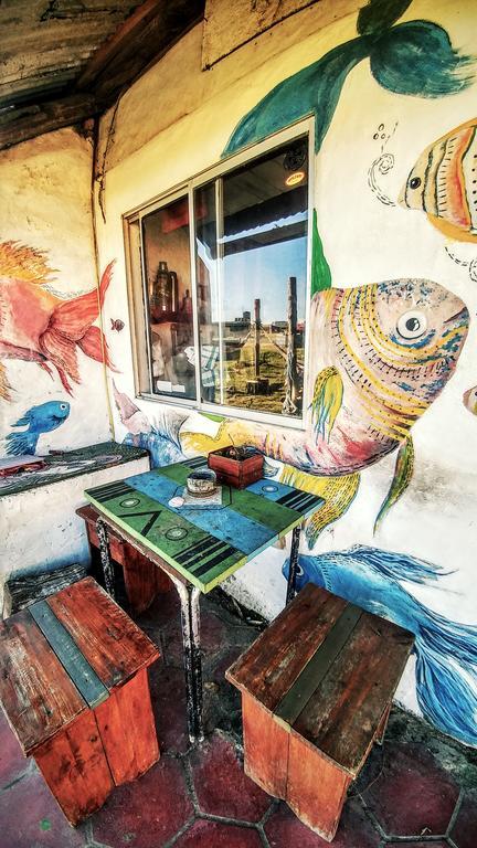 Viejo Lobo Vandrarhem Cabo Polonio Exteriör bild